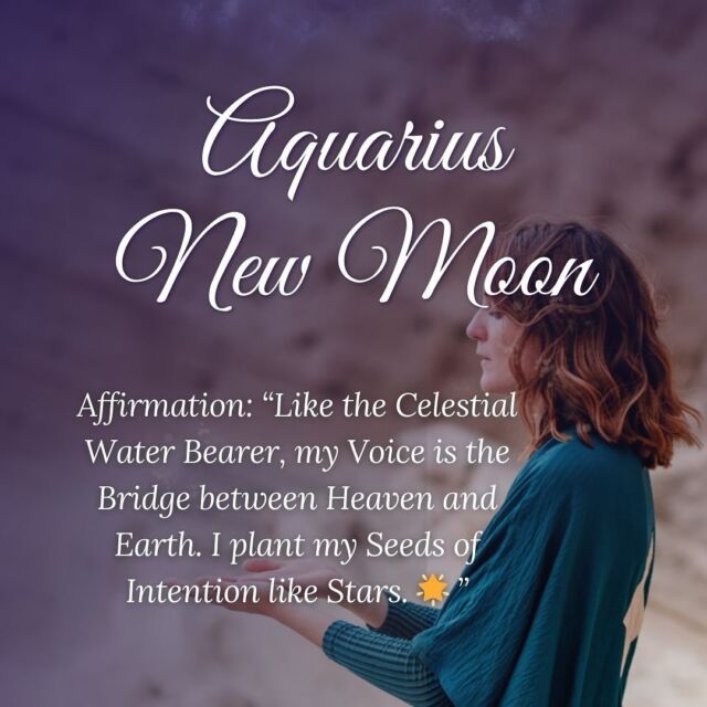 Blessed New Moon 🌑  in Aquarius, heralding Lunar New Year! 🐉 ✨

May the Aquarian frequency of inspiration support you to clear away what no longer serves, as you anchor your celestial visions on Earth. 🌍 

So many of us are starseeds learning what it means to live an embodied human presence on Gaia. 

With Pluto, planet of transformation, just having moved into Aquarius, this New Moon is a cosmic gateway to new visions and ways of being, as we remember our starry selves. 

Each New Moon is a powerful opportunity to realign and reanchor our Divine Dream. 

What visions and inspiration are you activating this New Moon? ✨🌑✨

In love & devotion,
Elsa 
.
.
.
.

#newmoon #aquarius #lunarwisdom #moonmagick #priestess #priestesspath #priestesspower #priestesstraining #divinefeminine