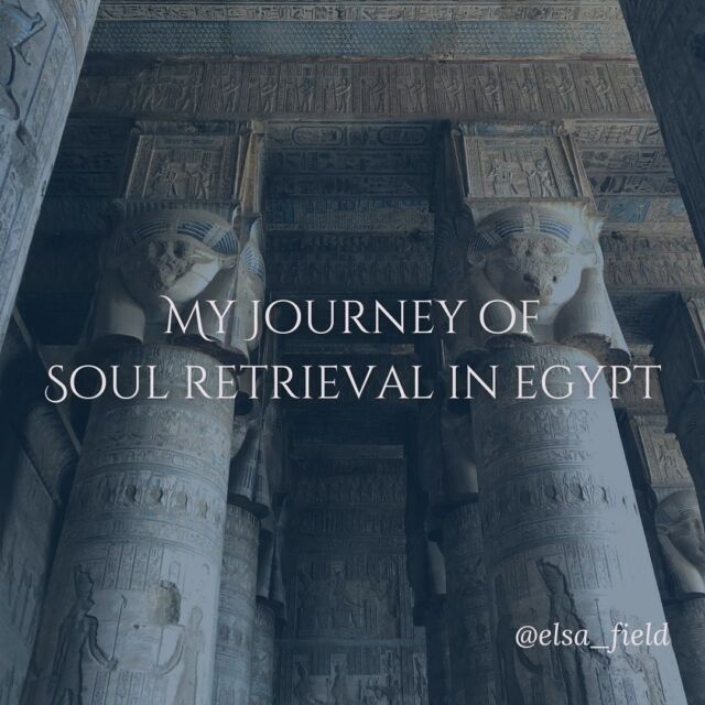 {personal healing share} My Soul Retrieval Experience in Ancient Egypt - Healing my Throat Chakra 💙

✨ There’s so much more I could say about the magic of this experience and the profound impact it had on my Priestess life and work. 

To say I was humbled by the transformational healing energies of Mother Egypt is an understatement.

I speak about this experience in a lot of detail in the interview I just released with Julia Weigert @soul_wisdom_by_julia on her Sacred Travel podcast - you can listen to the full interview on her YouTube channel now.

This was a pretty vulnerable share as I have never opened up about this experience before. 

But I wanted you to understand that the place I come from as a teacher of the Priestess path is an embodied one.   I know that the healing that can occur on the level of the soul when we dive into these mysteries is both real and profound. 🌹

Sound is a powerful tool that has supported humanity to heal and thrive throughout the ages. 🎶

If you are seeking a deep and long lasting healing of your voice and throat chakra, join us for this year’s Priestess of Sacred Sound Practitioner Training.

In our virtual Temple space, you will be guided on healing journeys and ceremonies that will transform your relationship to your voice, open your expression and support you to step onto the path of the Priestess Sound Healer.

I am so very proud of this journey and all of the possibilities that it creates for women to discover their voice as a sacred instrument and embody these ancient teachings.

I am so grateful to Goddess Hathor, ancient Egyptian Goddess of Music, Sound & Frequency, for Her inspiration and support to all of our students who are walking through the Temple doors this year! I look forward to an incredible 6 months of journeying together through Her mysteries! 🌿  Join me 💙Link is where links live. ✨