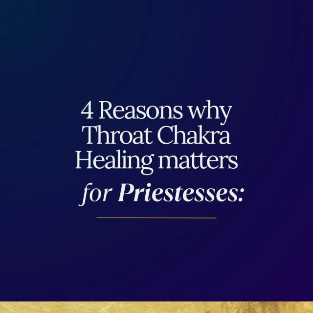 💫 4 Reasons why Throat Chakra Healing matters for Priestesses: 
🎶1️⃣ Personal Healing ~ By Empowering your Voice, you can Heal the wounds of the Divine Feminine & the suppression of feminine wisdom of lifetimes. 
 🎶2️⃣ Collective Healing ~ With your awakened throat chakra, you will share your sacred wisdom with clarity in ways that resonate in the hearts and minds of those you are called to serve.

🎶3️⃣ Confidence ~ Unlocking the healing codes of your VOICE & the sacred sound of you, with confidence, authenticity and integrity, will support all of your Priestess work in the world. With your throat chakra awakened, you will create sacred spaces for deep transformation, fulfilling your Priestess calling.
 🎶4️⃣ Ancient Wisdom ~ Sacred Sound is a core part of our Priestess heritage.  🐝 In the ancient Mediterranean world including Egypt, Greece and Minoan cultures, musician priestesses played a pivotal role in the ceremonial life of Goddess Temples. When you sing, sound and confidently use your voice as Priestess, you are directly invoking & reweaving an ancient thread & connection from past to present. 🙏

💙 👉✨ THIS is why I am so passionate about supporting women to connect with their sacred voices as a divine birthright, and step on to the path of the Sound Priestess!

🙏This is a role that if you feel the call, you were born to play. 🎶✨💙

To walk between the veils as a Priestess, to offer your voice in devotion to the Goddess, is a true and lifelong calling.

Ready to begin? Comment “PRIESTESS” & I’ll send you the link to get my Sacred Sound Priestess Bundle, filled with transformational teachings to awaken your Priestess path with sound & voice. 💫

With love,
Elsa xo

—-
#throatchakrahealing #vocalcoachingonline #priestesspath #divinefeminine #theartistsway #ceremonyanddevotion #creativeprocesses #creativeessence #independentmusician #soulpreneur #sacredsoundhealing #soundhealersofinstagram #soundhealingworkshop #soundmeditations #soundtraining #soundhealingtherapy #priestessofhathor #priestessofavalon #priestesspath #soundtherapy