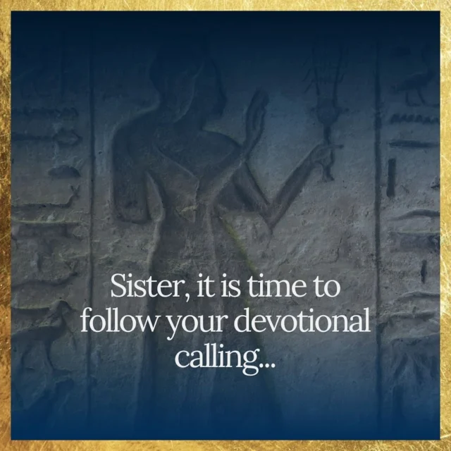 “We laud thee with delightful songs, For thou art the mistress of jubilation, The mistress of music, the queen of harp-playing…

“We play the tambourine for your ka, We dance for your majesty. We exalt you – to the height of heaven…”

- Hymns of Hathor, Goddess of Music & Sacred Sound

Today, Dec 20th, is the FINAL DAY to join us for our Earlybird special of the Priestess of Sacred Sound Training in 2025! ✨

💫 Choose to Enroll by midnight tonight and you’ll receive…

🌟 Our signature 6 month Priestess training & certification LIVE taught by myself and guest teachers Feb-August 2025
💙 Initiation into a deep, devotional lineage rooted in adoration of the Goddess in Her many forms within us all
🌟 Priority booking for our 2025 GLASTONBURY RETREAT + Priestess pilgrimage in September 2025
💙£500 OFF the Full Price of the Training
🌟 Up to 8 month extended payment plan available
💙 A BONUS 1-1 Sound Healing session with me before we begin for those who pay in full (only 2 spots remain for this bonus)

Visit priestessofsacredsound.com or comment PRIESTESS for more info.

& celebrating and welcoming those sisters who have already stepped through the Temple gates!

In service to your remembrance,
Elsa

💙🎶