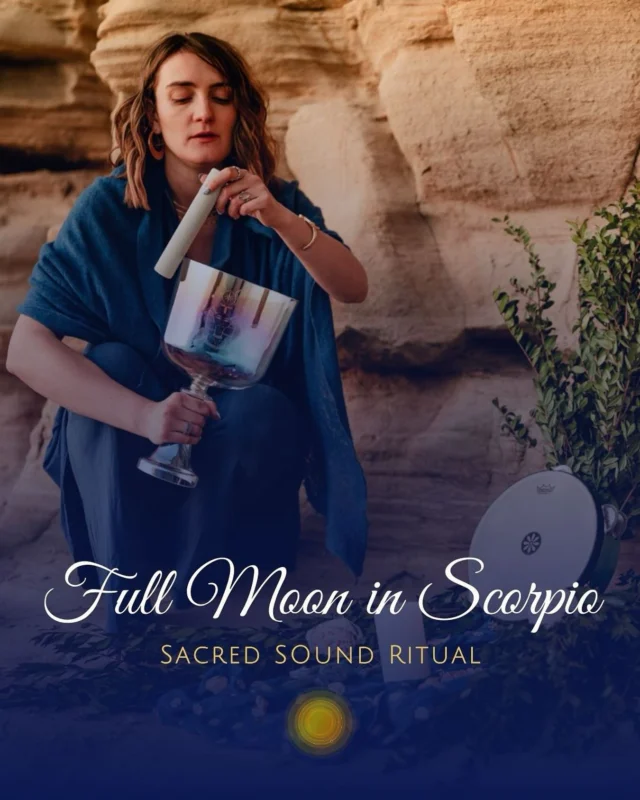 🌕Full Moon Blessings, sisters ✨ 𝒮𝓊𝑔𝑔𝑒𝓈𝓉𝑒𝒹 𝒮𝒶𝒸𝓇𝑒𝒹 𝒮𝑜𝓊𝓃𝒹 𝓇𝒾𝓉𝓊𝒶𝓁 𝒷𝑒𝓁𝑜𝓌 ⤵️  This Full Moon is in the water sign of Scorpio, the constellation of the Dark Goddess, reflecting to us our hidden depths, underworlds and mystery. 🌀 This is a time for unearthing that which has been buried, and bringing it into the light to be seen, witnessed and transformed. 
🎶 It’s time to liberate those trapped emotions and let them rise to the surface. Scorpio is the one who fearlessly traverses the hidden waters, because we know there is power to be found and reclaimed there.

I invite you to listen to my song, ‘Goddess Isis Invocation’ today and tune into your heart. 💙 This is quite a raw vocal piece that invokes the universal divine mother and Her infinite love.

If you have a crystal chalice or any singing bowl, play the bowl over your heart. Allow your breath to deepen as you tune in with how you truly feel. Welcome yourself exactly as you are. Journal on which emotions are present and call in the Goddess to guide you in your next steps for communication. 

What do you need today to help you fully express how you feel, to yourself and / or others?  Complete with a tone, or a chant - you could work with the Isis-Magdalene chant available in my free Celestial Sounds mini-course, another heart-opening song. Comment COURSE for the free download.

To your soulful heart,

With all my love,
Elsa

📸  Featuring Hathor’s Cosmic Light Chalice in F# by @templeofbowls - our crystal singing bowl collection for Priestesses and Sound Healers.
✨🪷💙🎶

—
#sacredsound #sacredsoundhealing #throatchakrahealing #priestesstraining #voiceactivation #priestesspath #priestess #embodiedwoman #divinefeminine #divinefeminineenergy #divinefemininerising
#soundhealer #priestessofsacredsound #sacredsoundhealer #vocalcoachingonline #vocalcoaching #voicework #healingchants