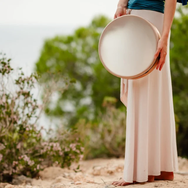 The ancient heritage of the drumming Priestess is re-awakening now…
Through the voices of women called to the path of song & drum. 🎶

You can join us now
➡️ comment SISTERHOOD for the link to my new membership with monthly LIVE song & drum circles ⬅️

Long before Christianity spread across Europe, dominated by a mostly male priesthood, women played a key role in the spiritual traditions of their communities. 

And yet, we hardly hear about these women - Temple Priestesses of Goddesses from cultures from Ancient Egypt to Mesopotamia. 

Through their intrinsic connection to the cycles of life and nature, women were the rhythmic heartbeat of community ritual. 🌀🎶

Both the VOICE, and the DRUM, were key instruments women used as ceremonial tools to ✨ awaken sacred space ✨, invoke the divine, and embody the Goddess.🌸

This is an ancient, shared HER-itage that we are reawakening today through the power of our sacred voices!💙

Join me for my new live monthly group circles inside our Sonic Temple Sisterhood - a monthly membership devoted to the Divine Feminine voice.🌀

Through drumming, song and chant, we will connect to the Goddess, to each other and to our sacred hearts and voices.

🌹 This is for all women called to return to their voice as a ceremonial instrument, you do not need singing or drumming experience to join.

✨➡️ comment SISTERHOOD for the link! Doors are closing on June 11.

With blessings on your awakening voice! 

📸 by @capturinglightibiza 

—
#sacredchant #sacredfeminine #sacredsound #sacredsoundhealing #throatchakrahealing #voiceactivation #priestesspath #priestess #embodiedwoman #divinefeminine #divinefeminineenergy #divinefemininerising
#soundhealer #sacredsoundhealer #vocalcoachingonline #vocalcoaching #voicework #sacredsong