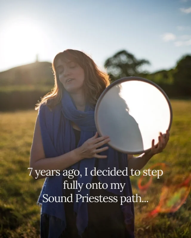 I had so much fear about stepping onto my Priestess path…

But I just knew that there was something calling me to this work.

I’d felt it in the depths of my being.

A calling into my authenticity and soul’s truth, of what I was here to share.
A calling home to my voice…
A calling to serve others to remember their power and sovereignty.

For a while, I ignored this call, 

“What would my academic colleagues think of me?” “What if I never get a ‘real’ job again?” 😱
“What if I’m not good enough, or other people judge me?”

But in the end, I couldn’t not listen any longer…the call of the Priestess path became stronger and stronger, until I knew that the only way I was going to break free of the life I was living, and step into something greater, was if I had courage and took the leap… 🔥

That was the moment. I began offering sound baths and ceremonies in my local community. I moved across the country to Glastonbury, the ancient Isle of Avalon, where I immersed myself in my Sound Priestess work…

Over the next few years I also battled and overcame chronic illness, 
But I never doubted my Priestess path.
Once you hear the call of the Goddess, there is no turning back.

100s of students later
Millions of streams of my music across Spotify + Youtube

Here I am.

That one moment of believing in myself led to all this.

🩵 And now, I am inviting you to follow your devotional calling…

💙DOORS ARE OPEN💙 to my Priestess of Sacred Sound Practitioner Training - our most expansive & beautiful round yet!   ✨ A self-paced curriculum to study at your own pace across 6-months
✨ Live training calls each month with myself & guest teachers
✨ Live sisterhood healing calls to practice your sound healing skills in community 
✨ IPHM certification as a Priestess of Sacred Sound
✨ A four-day, immersive retreat experience of Priestess remembrance in Glastonbury, Avalon  ….and so much more!!  Come & join our last live round of Priestess of Sacred Sound for the foreseeable future, as I prepare for a teaching break next year.

1️⃣ week remains to enroll! 💫

Comment PRIESTESS if you feel the call & want to know more. 💫